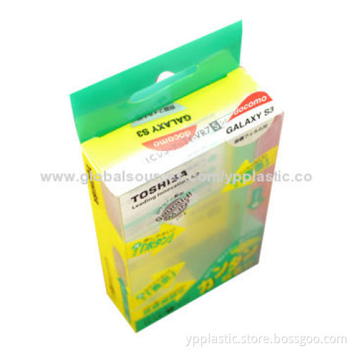 PET Plastic Box, Wholesale for Phone Case, 0.18-1.0mm Thickness Range, Various Colors Available
